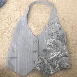 FANG halter top 2000s style